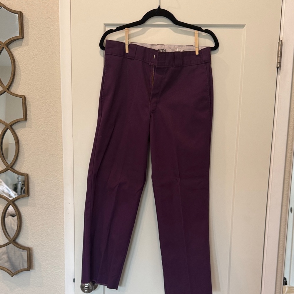 Dickies 874 Original Fit Purple Pants